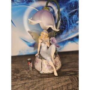 LENA LIU - ENCHANTING VIOLET - FAIRY FIGURINE MUSIC BOX - ARDLEIGH ELLIOTT